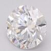1.05 Carat Round Shaped Excellent Cut F- VS1 Lab Grown Diamond