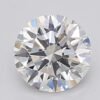 1.05 Carat Round Shaped Excellent Cut F- VS1 Lab Grown Diamond