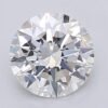 1.05 Carat Round Shaped Excellent Cut F- VS1 Lab Grown Diamond