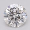 1.05 Carat Round Shaped Excellent Cut F- VS1 Lab Grown Diamond