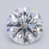1.05 Carat Round Shaped Excellent Cut F- VS1 Lab Grown Diamond