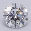 1.05 Carat Round Shaped Excellent Cut F- VS1 Lab Grown Diamond
