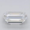 1.05 Carat Emerald Shaped Excellent Cut F- VS2 Lab Grown Diamond