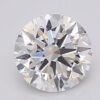 1.05 Carat Round Shaped Excellent Cut F- VVS2 Lab Grown Diamond