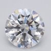 1.05 Carat Round Shaped Excellent Cut F- VVS2 Lab Grown Diamond
