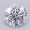 1.05 Carat Round Shaped Excellent Cut F- VVS2 Lab Grown Diamond
