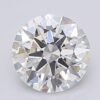 1.05 Carat Round Shaped Excellent Cut F- VVS2 Lab Grown Diamond