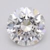 1.05 Carat Round Shaped Excellent Cut F- VVS2 Lab Grown Diamond