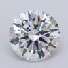 1.05 Carat Round Shaped Excellent Cut F- VVS2 Lab Grown Diamond