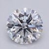 1.05 Carat Round Shaped Excellent Cut F- VVS2 Lab Grown Diamond