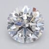 1.05 Carat Round Shaped Excellent Cut F- VVS2 Lab Grown Diamond