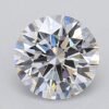 1.05 Carat Round Shaped Excellent Cut G- VS1 Lab Grown Diamond