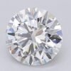 1.05 Carat Round Shaped Excellent Cut G- VS1 Lab Grown Diamond