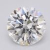 1.05 Carat Round Shaped Excellent Cut G- VS1 Lab Grown Diamond
