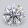 1.05 Carat Round Shaped Excellent Cut G- VS1 Lab Grown Diamond