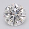 1.05 Carat Round Shaped Excellent Cut G- VS1 Lab Grown Diamond