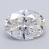 1.05 Carat Oval Shaped Excellent Cut G- VS2 Lab Grown Diamond