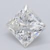 1.05 Carat Princess Shaped Excellent Cut G- VS2 Lab Grown Diamond