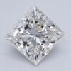 1.05 Carat Princess Shaped Excellent Cut G- VVS2 Lab Grown Diamond