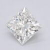 1.05 Carat Princess Shaped Excellent Cut G- VVS2 Lab Grown Diamond