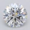 1.05 Carat Round Shaped Excellent Cut G- VVS2 Lab Grown Diamond