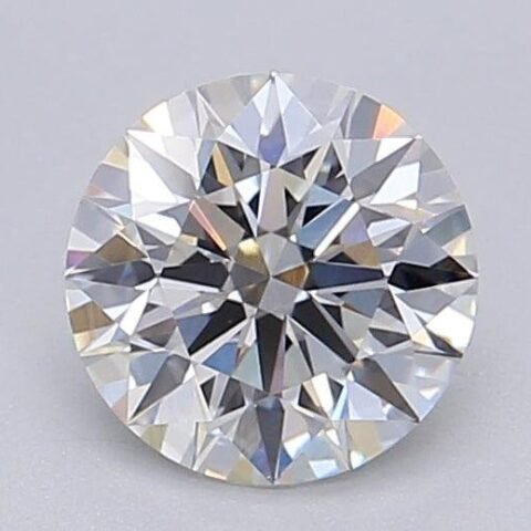 1.05 Carat Round Shaped Excellent Cut G- VVS2 Lab Grown Diamond