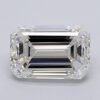 1.05 Carat Emerald Shaped Excellent Cut H- VS1 Lab Grown Diamond