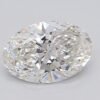 1.05 Carat Oval Shaped Excellent Cut H- VS1 Lab Grown Diamond