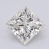 1.05 Carat Princess Shaped Excellent Cut H- VS1 Lab Grown Diamond