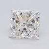 1.05 Carat Princess Shaped Excellent Cut H- VS1 Lab Grown Diamond