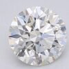 1.05 Carat Round Shaped Excellent Cut H- VVS2 Lab Grown Diamond
