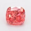 1.05 Carat Cushion Shaped Very Good Cut Pink- SI2 Lab Grown Diamond