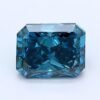1.06 Carat Radiant Shaped Very Good Cut Blue- VS2 Lab Grown Diamond