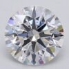1.06 Carat Round Shaped Excellent Cut E- SI1 Lab Grown Diamond