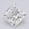 1.06 Carat Princess Shaped Excellent Cut E- VS1 Lab Grown Diamond