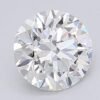 1.06 Carat Round Shaped Excellent Cut E- VS1 Lab Grown Diamond