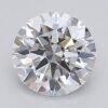 1.06 Carat Round Shaped Excellent Cut E- VS1 Lab Grown Diamond