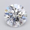 1.06 Carat Round Shaped Excellent Cut E- VS1 Lab Grown Diamond