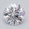 1.06 Carat Round Shaped Excellent Cut E- VS1 Lab Grown Diamond