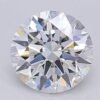 1.06 Carat Round Shaped Excellent Cut E- VS1 Lab Grown Diamond