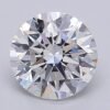 1.06 Carat Round Shaped Excellent Cut E- VS1 Lab Grown Diamond