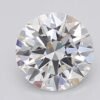 1.06 Carat Round Shaped Excellent Cut E- VS1 Lab Grown Diamond