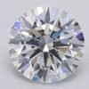 1.06 Carat Round Shaped Excellent Cut E- VS1 Lab Grown Diamond