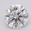 1.06 Carat Round Shaped Excellent Cut E- VS1 Lab Grown Diamond