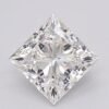 1.06 Carat Princess Shaped Excellent Cut E- VVS2 Lab Grown Diamond