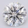 1.06 Carat Round Shaped Excellent Cut E- VVS2 Lab Grown Diamond