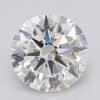 1.06 Carat Round Shaped Excellent Cut E- VVS2 Lab Grown Diamond