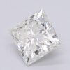 1.06 Carat Princess Shaped Excellent Cut F- VS1 Lab Grown Diamond