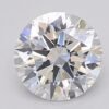 1.06 Carat Round Shaped Excellent Cut F- VS1 Lab Grown Diamond