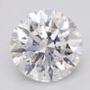 1.06 Carat Round Shaped Excellent Cut F- VS1 Lab Grown Diamond